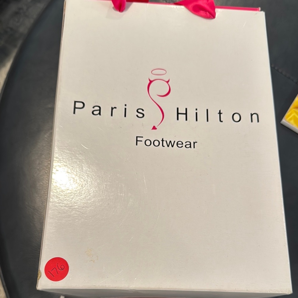 Brand New Paris Hilton Grey Heels
